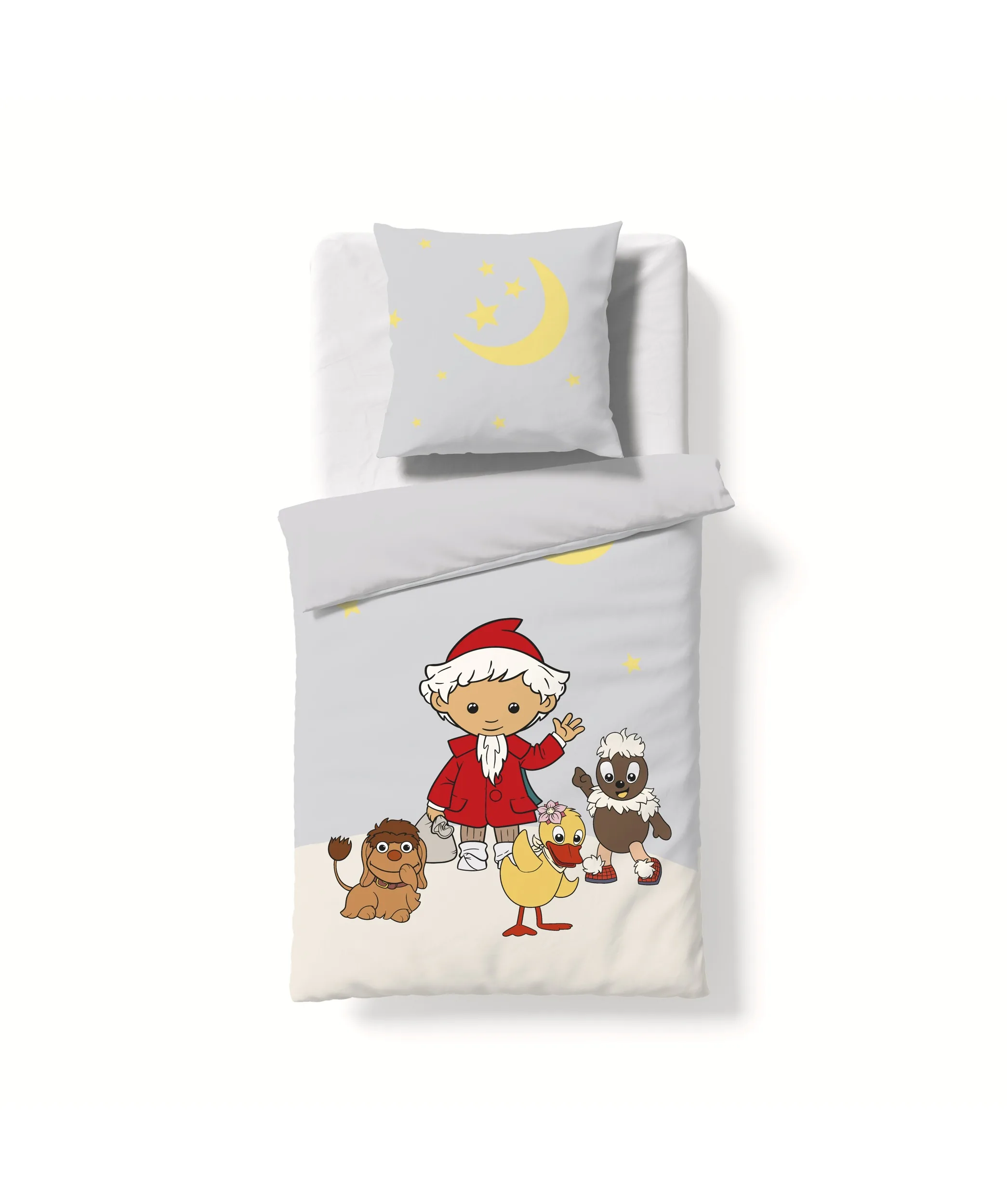 Sandmann 114624 Bettwäsche aus Mako-Satin