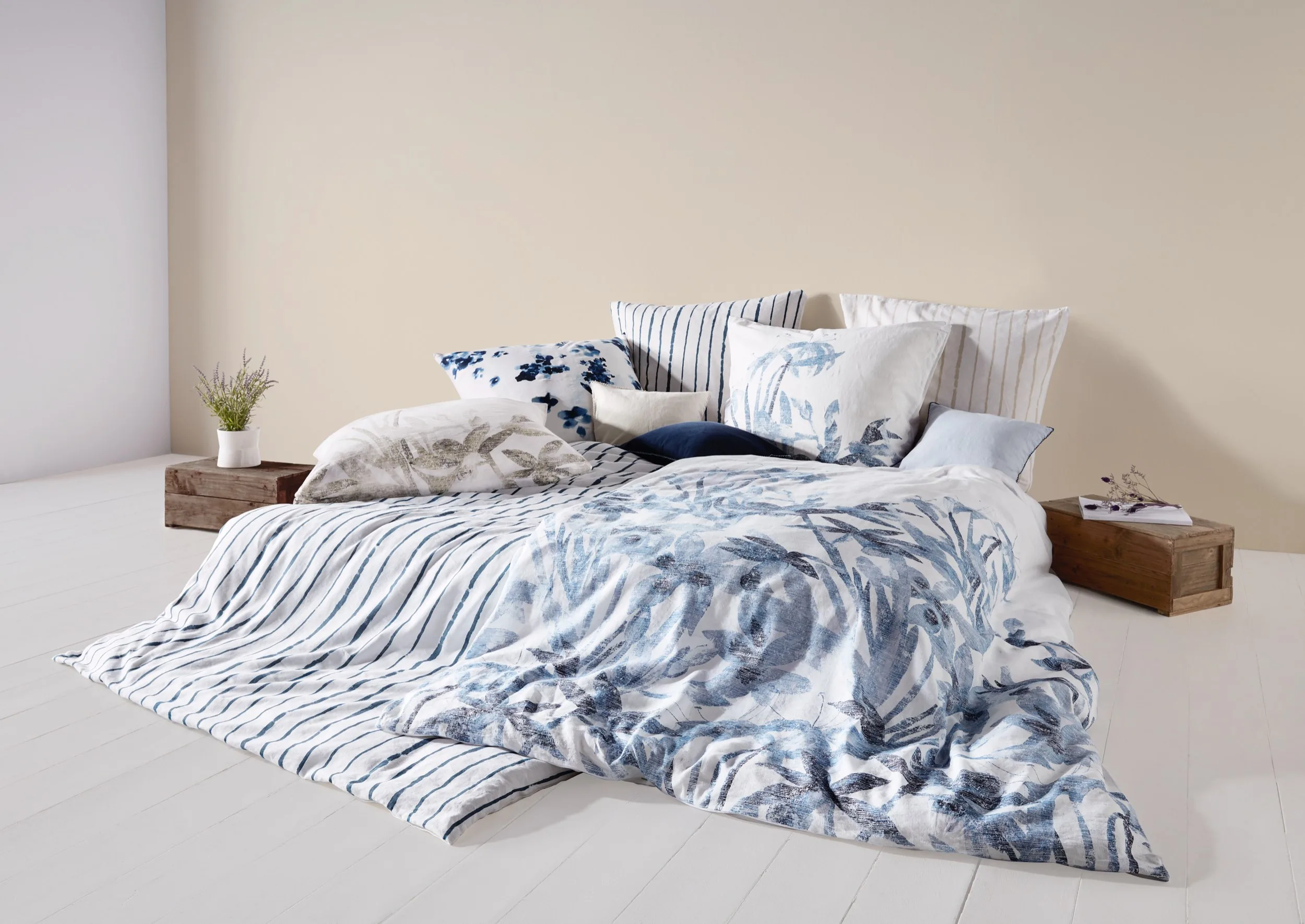 Provence Cassis Leinen – Ambiente