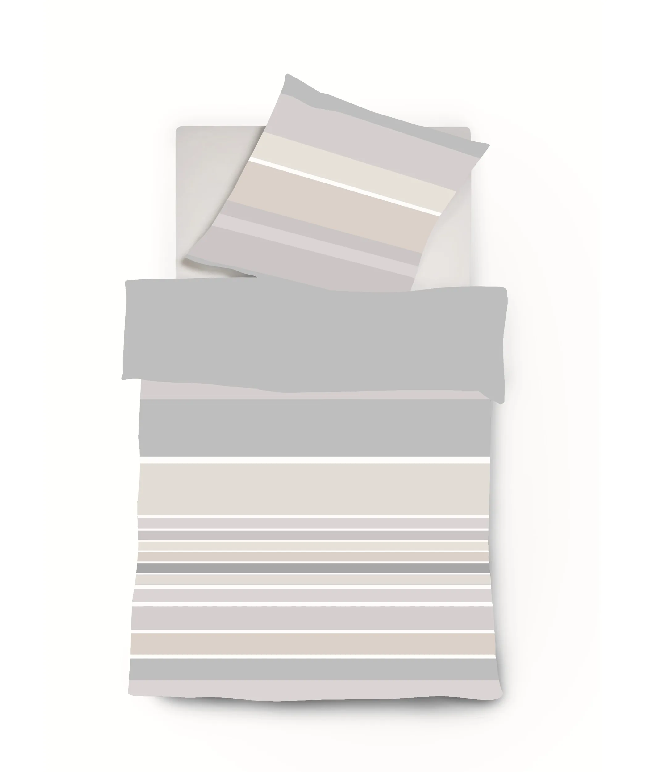 Black Premium Schweizer Satin Hellgrau-Creme – Freisteller