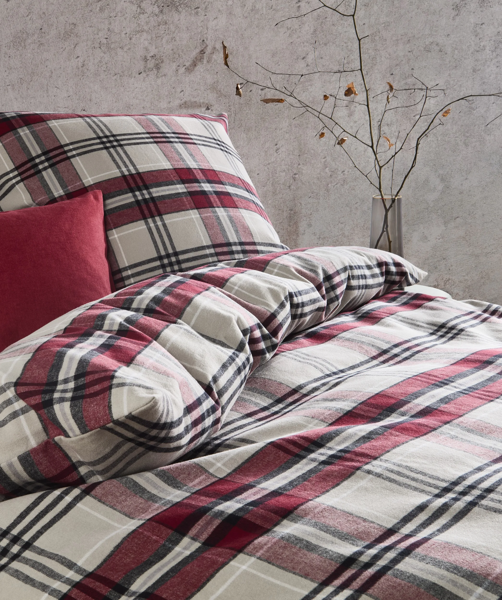 Lech Beige-Rot – Detail