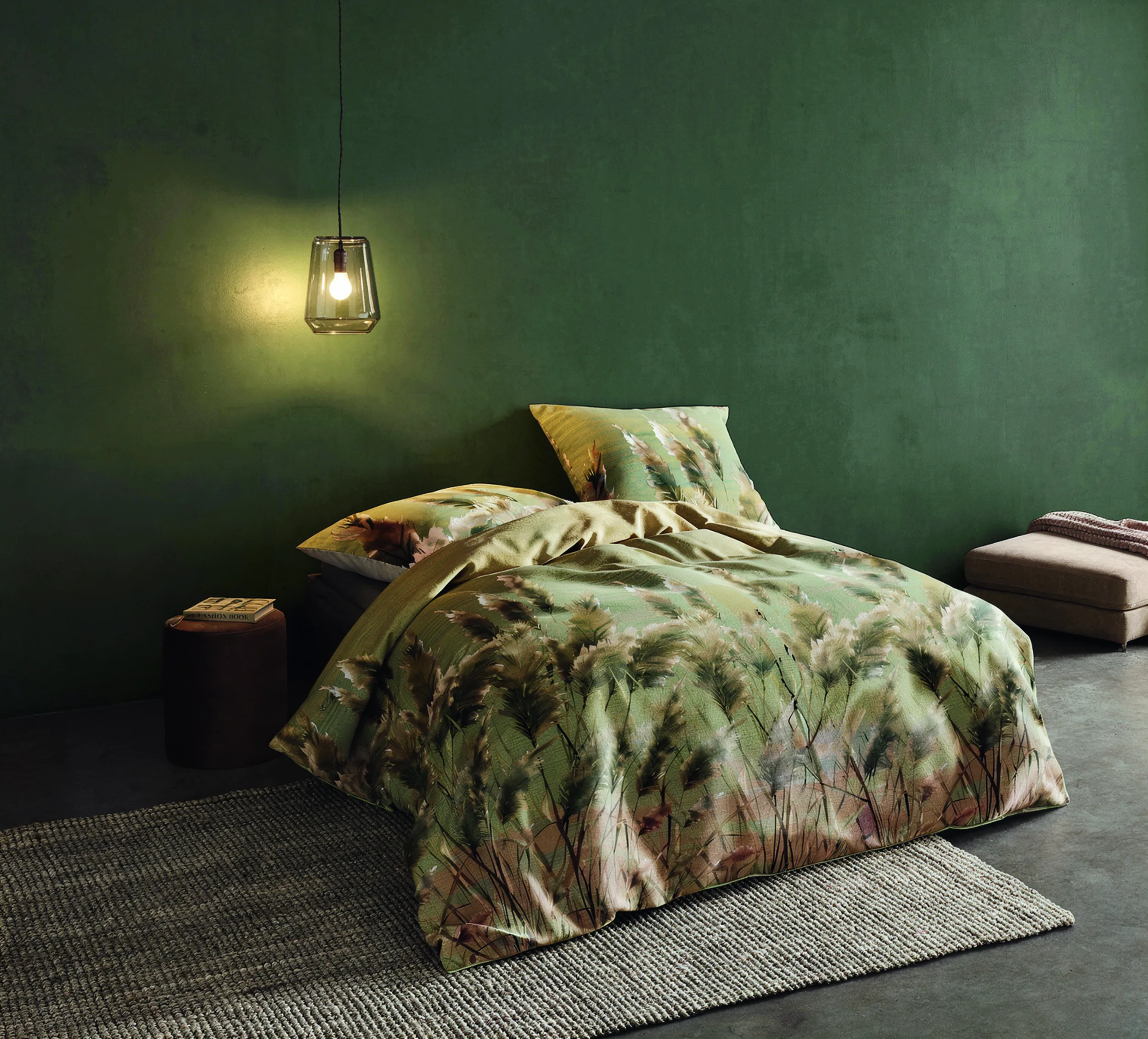 Bed Art Grün – Ambiente