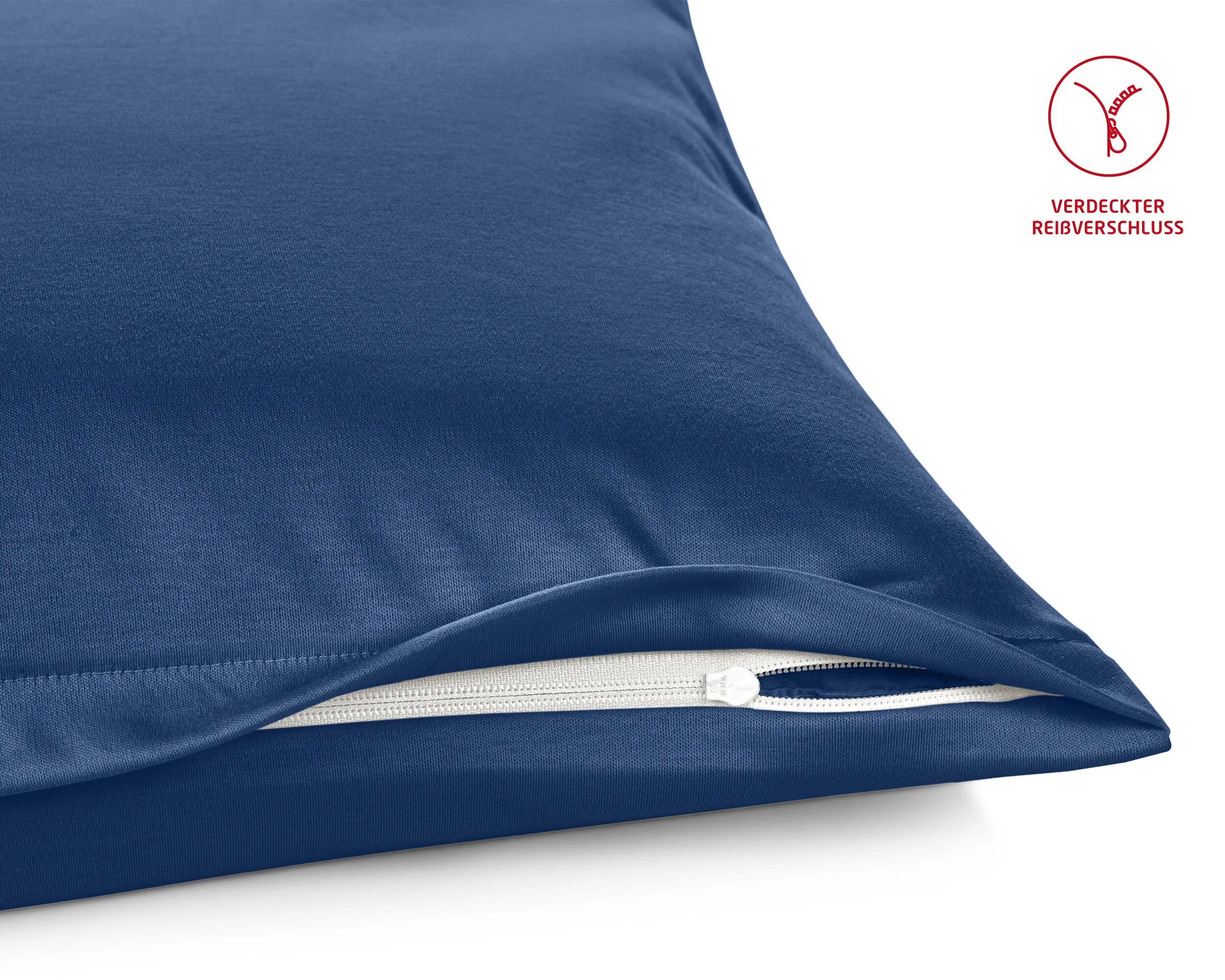 Colours Interlock Jersey 9200 Dunkelblau – Reissverschluss