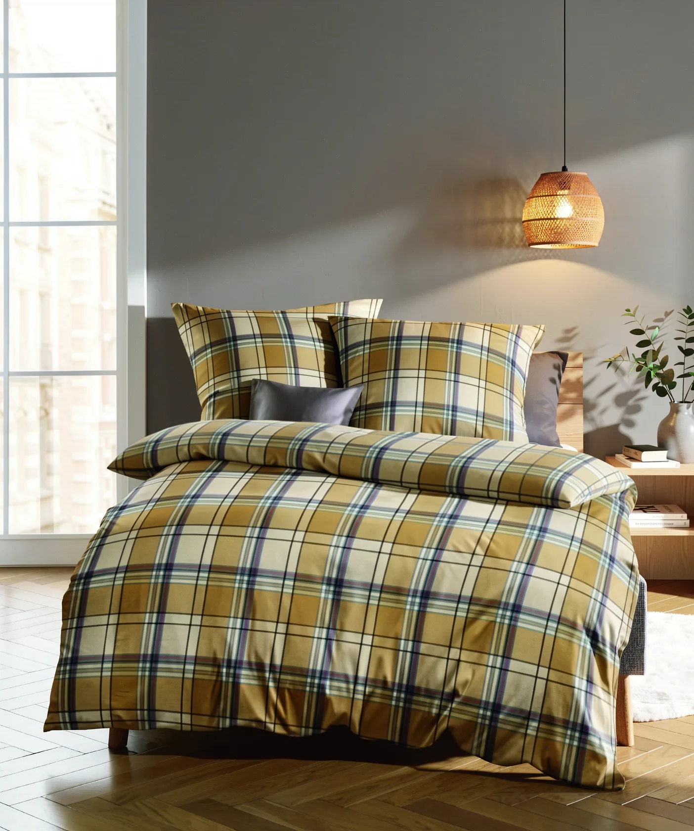 Lech 605084 Bettwäsche aus Flanell