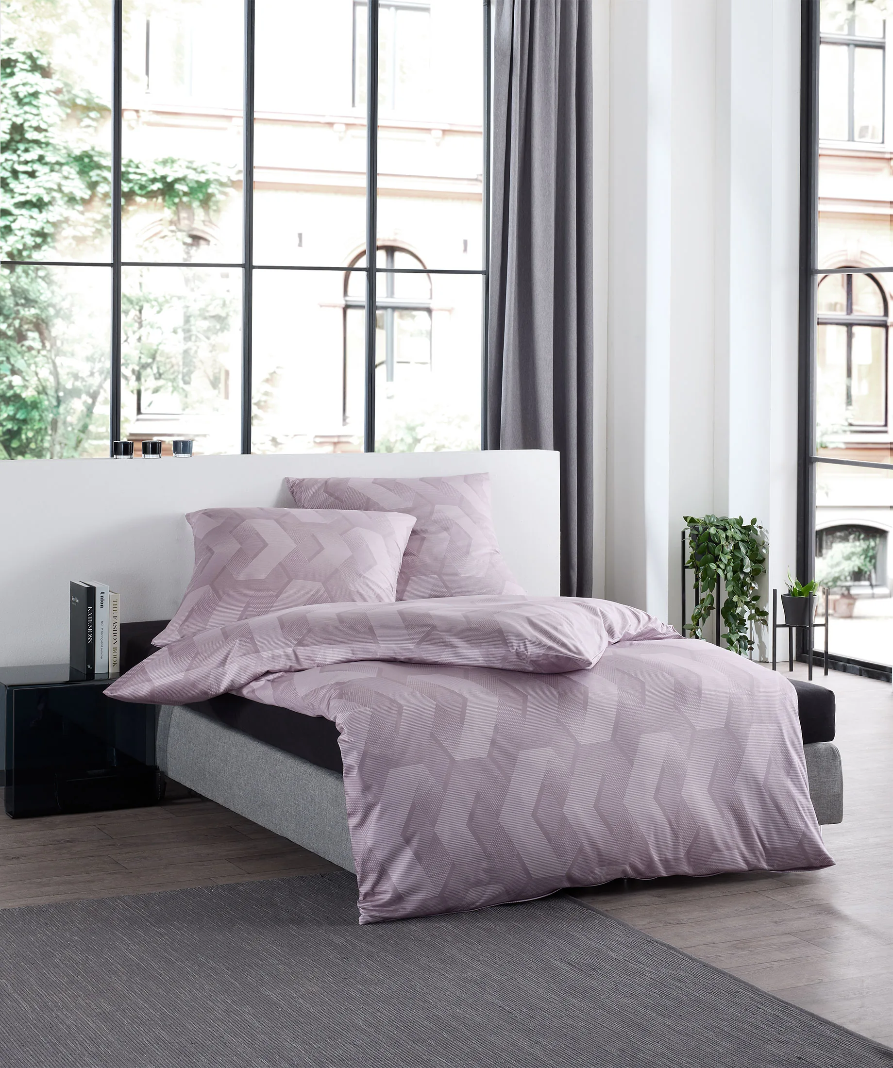 Black Premium 074597 Bettwäsche aus Interlock Jersey