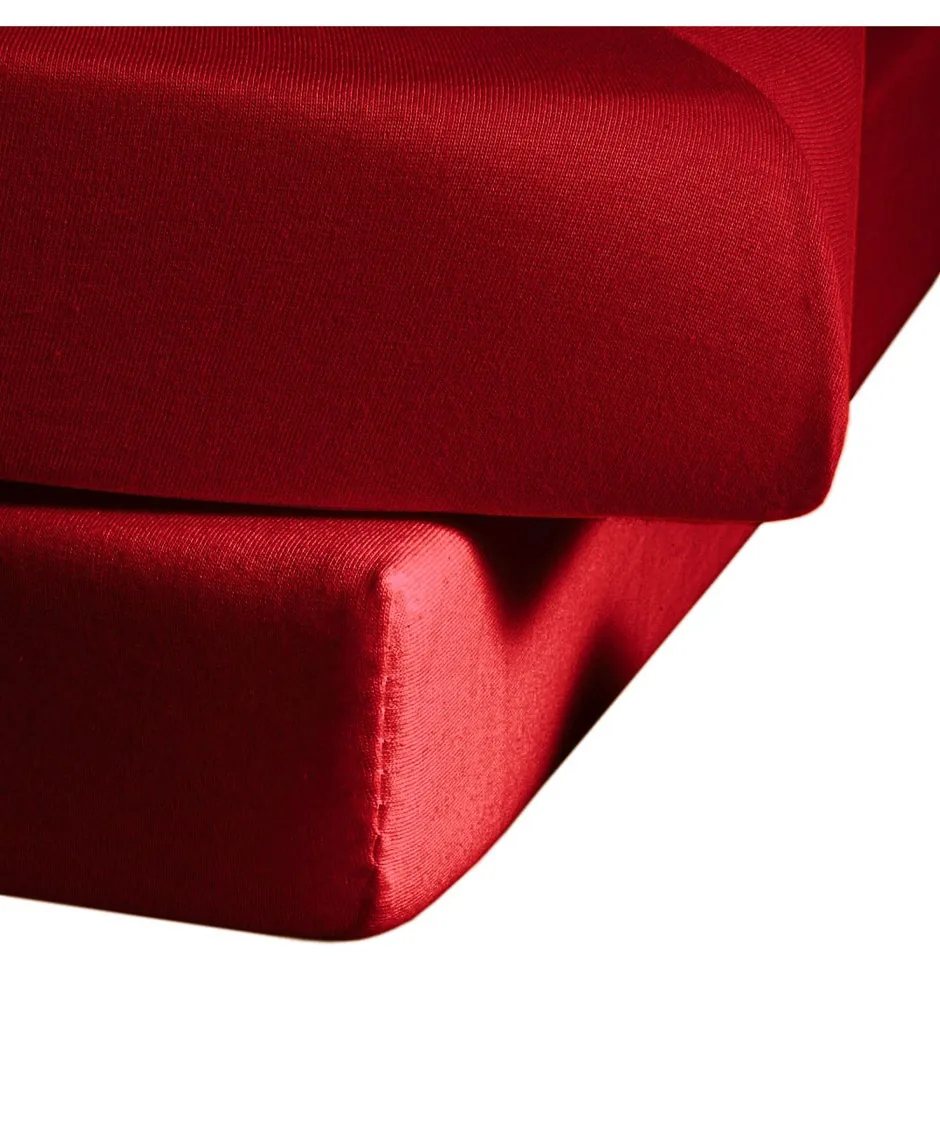 Colours Spannlaken Bordeaux – Freisteller