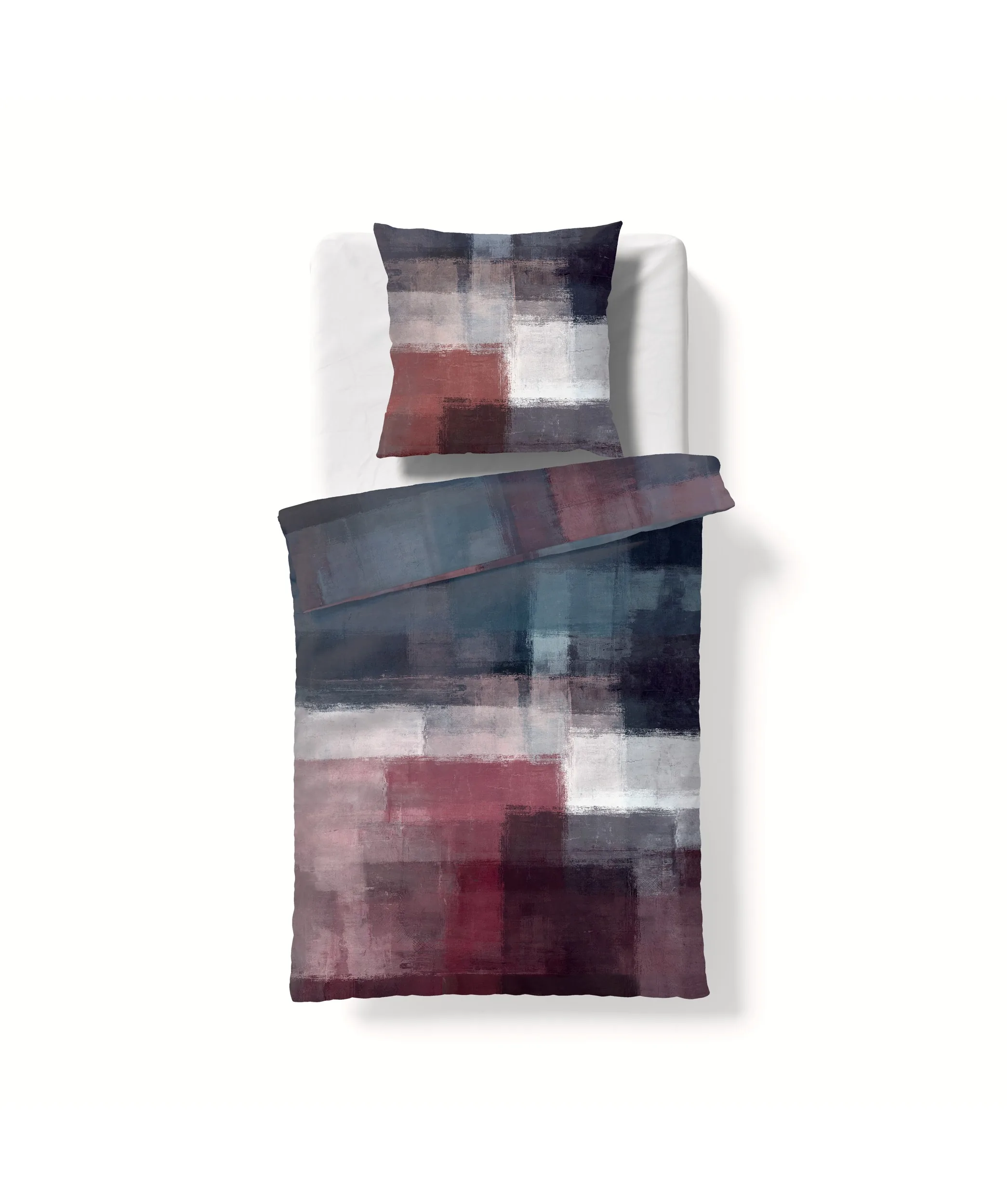 Bed Art S Blau-Rot – Freisteller 1