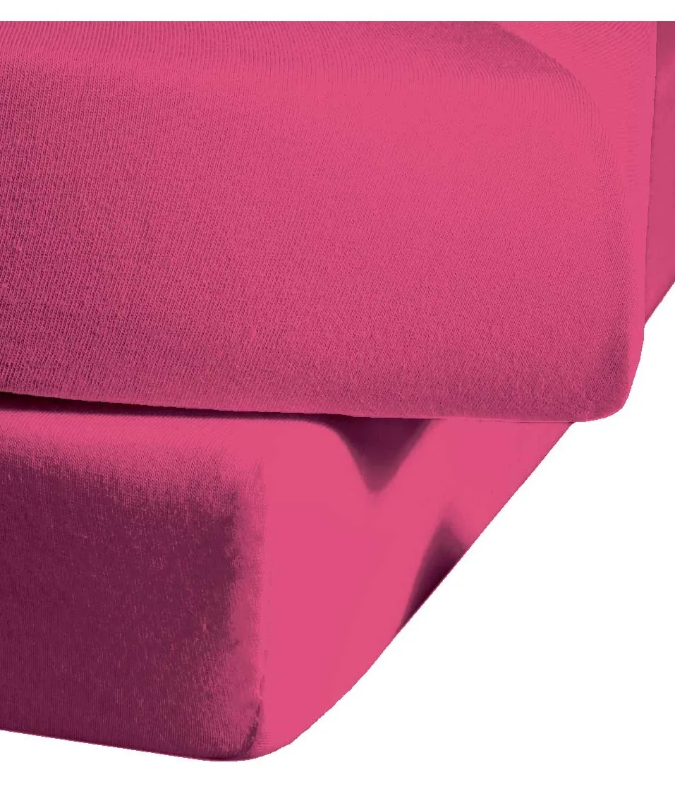 Colours Spannlaken Cassis – Detail 1