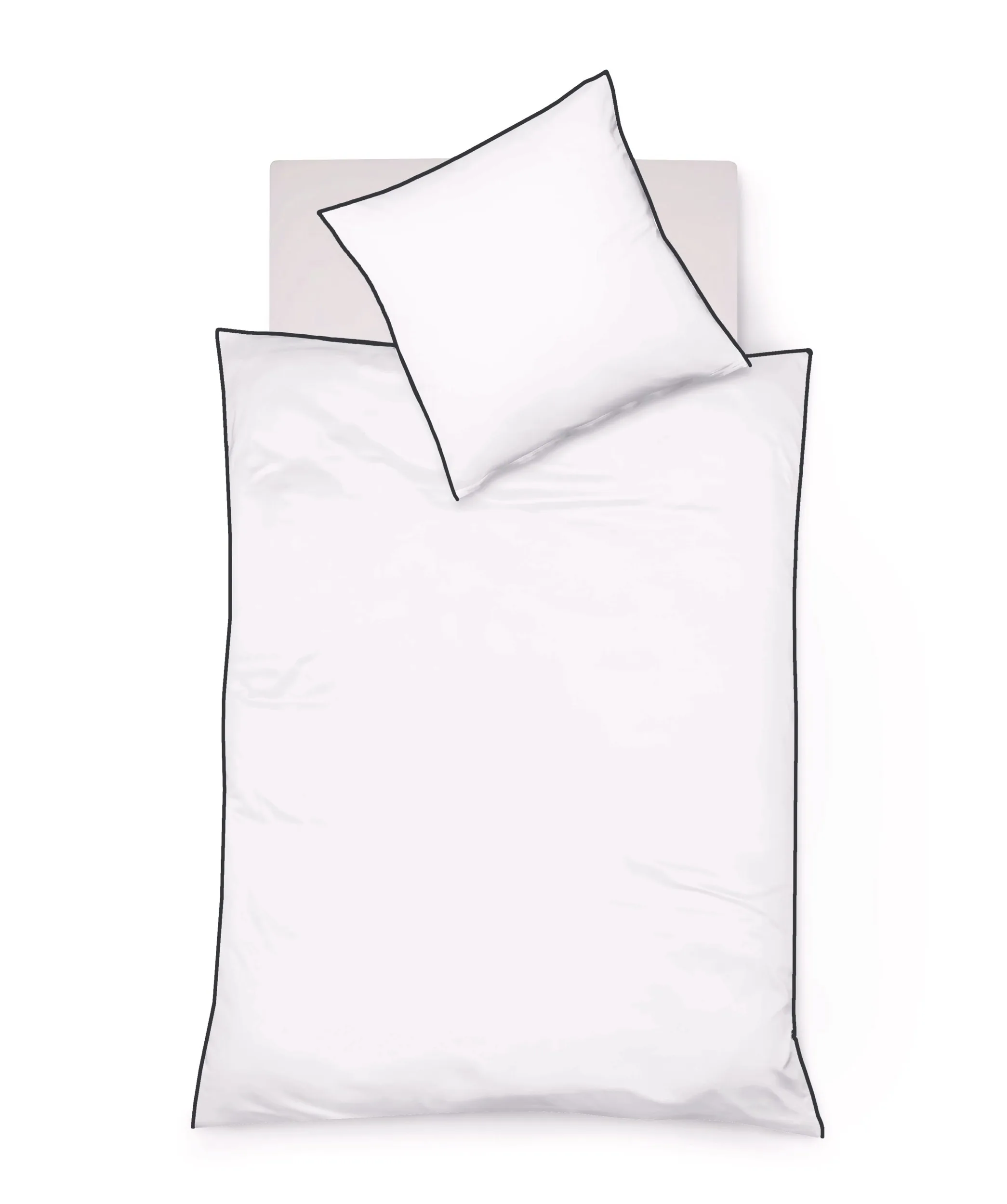 Black Premium Schweizer Satin Weiß – Freisteller