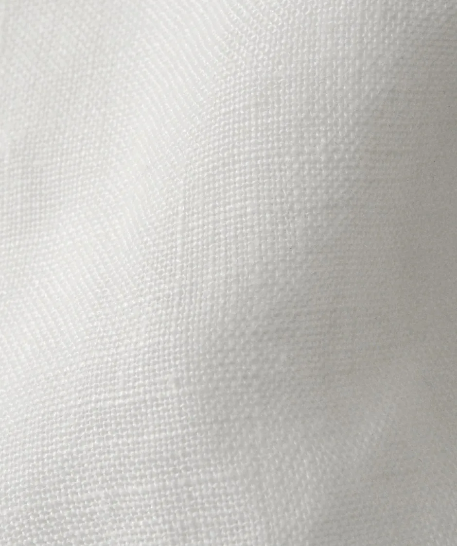 Black Premium Leinen Naturweiß – Detail