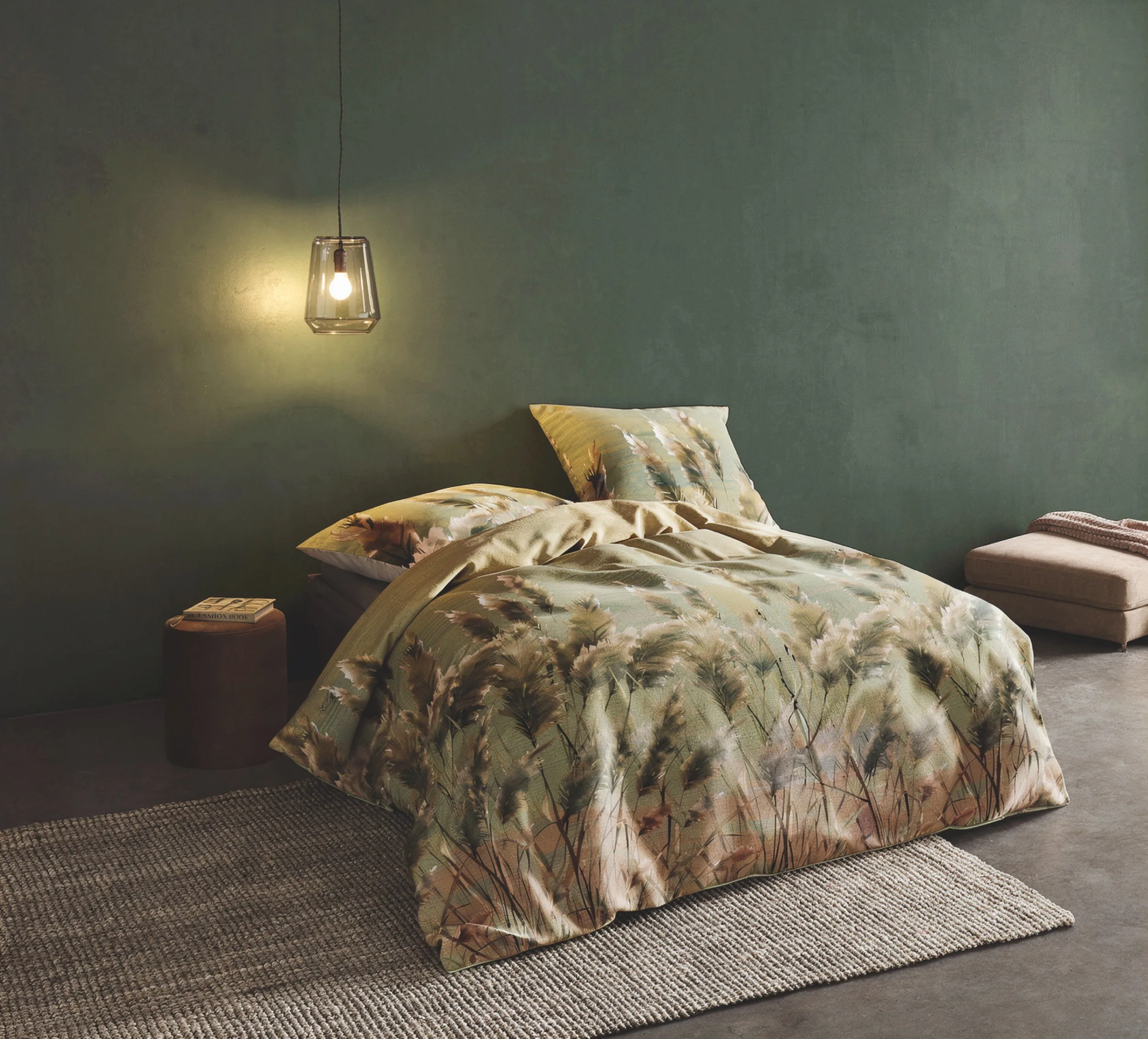 Bed Art Grün – Ambiente