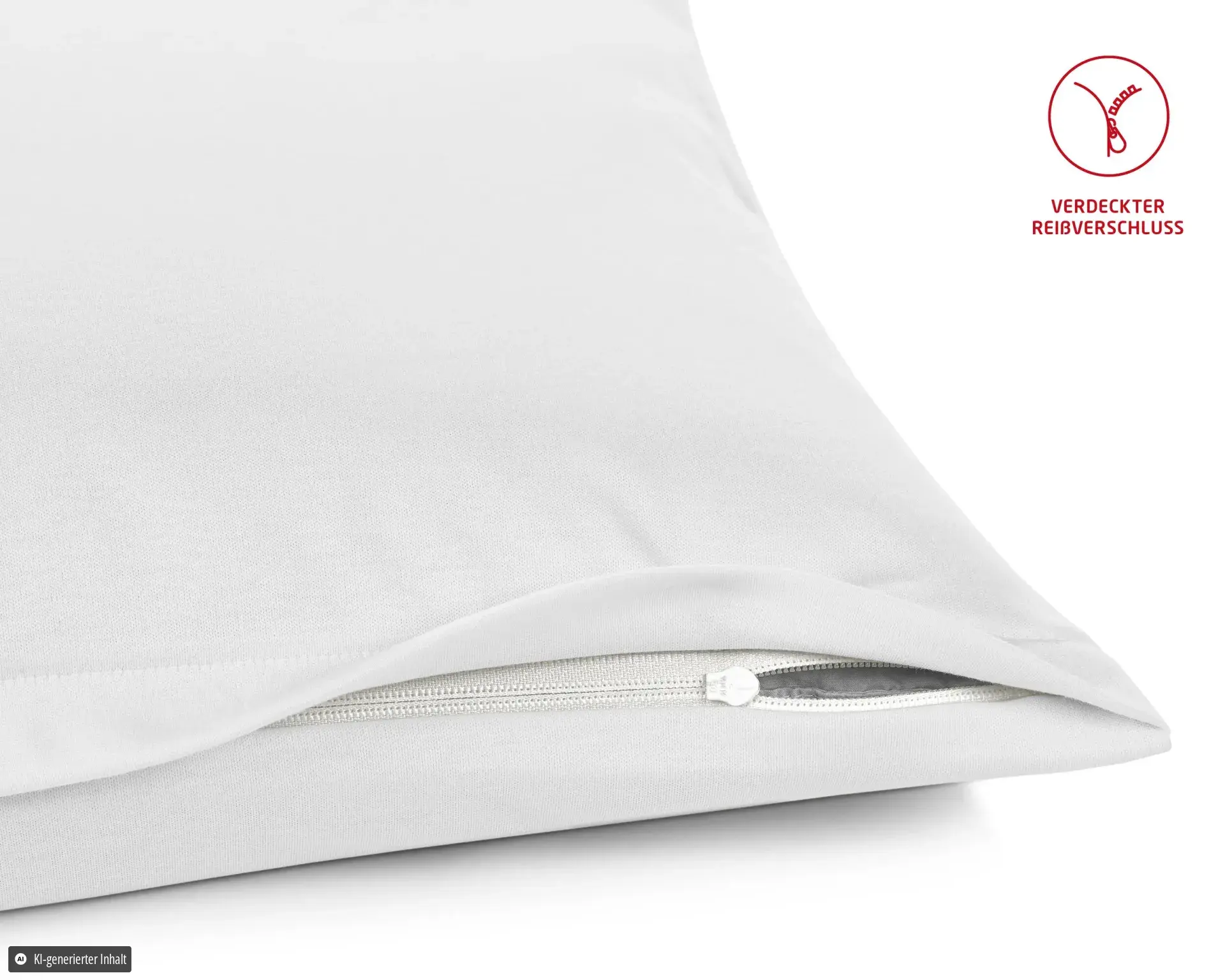 Colours Interlock Jersey 9200 Weiss – Reissverschluss