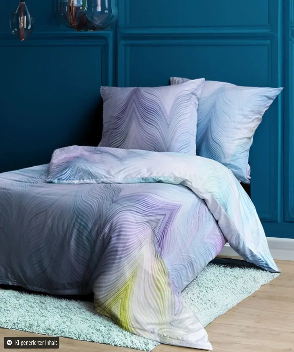 Bed Art S Blau – Ambiente