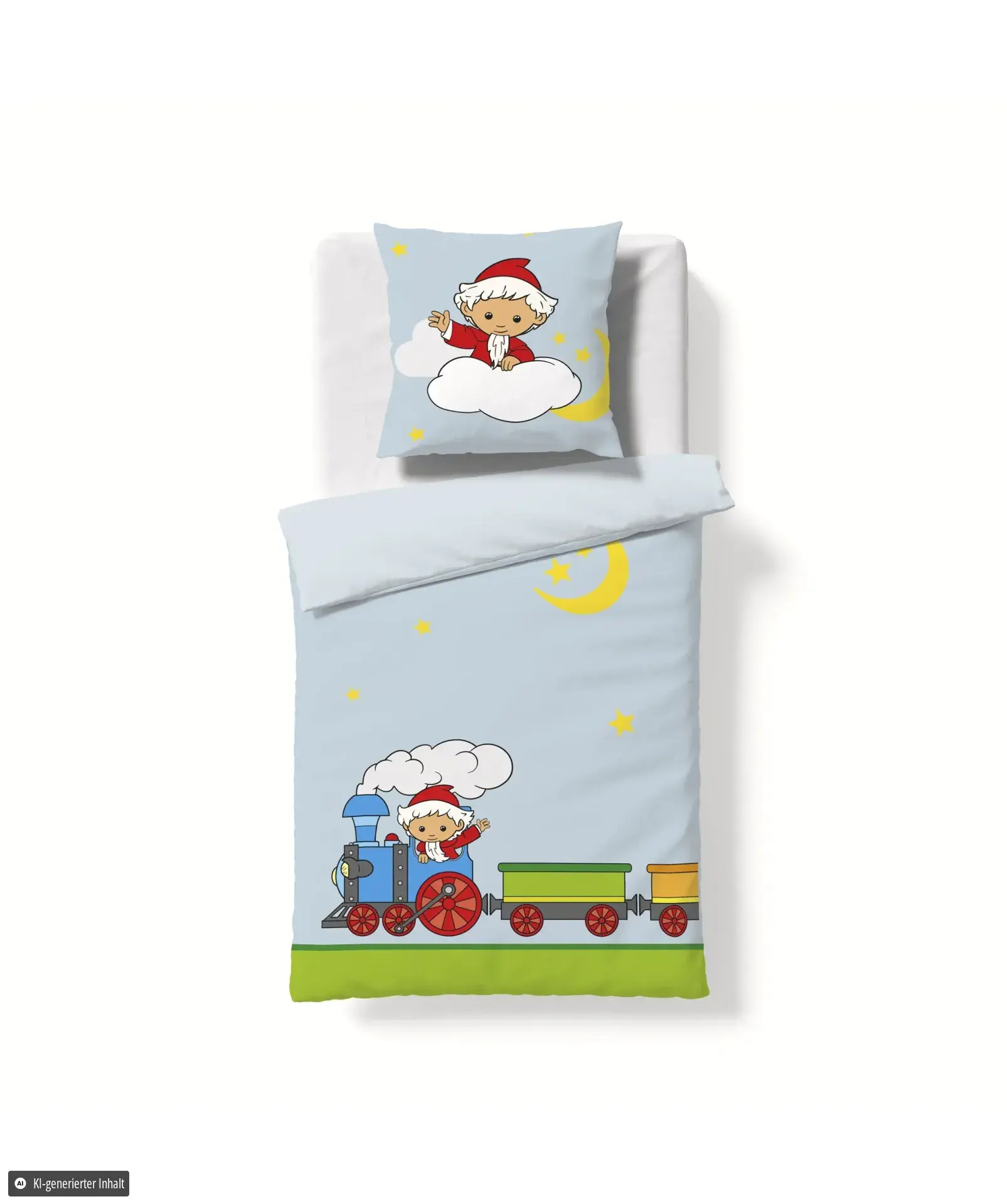 Sandmann 114622 Bettwäsche aus Mako-Satin