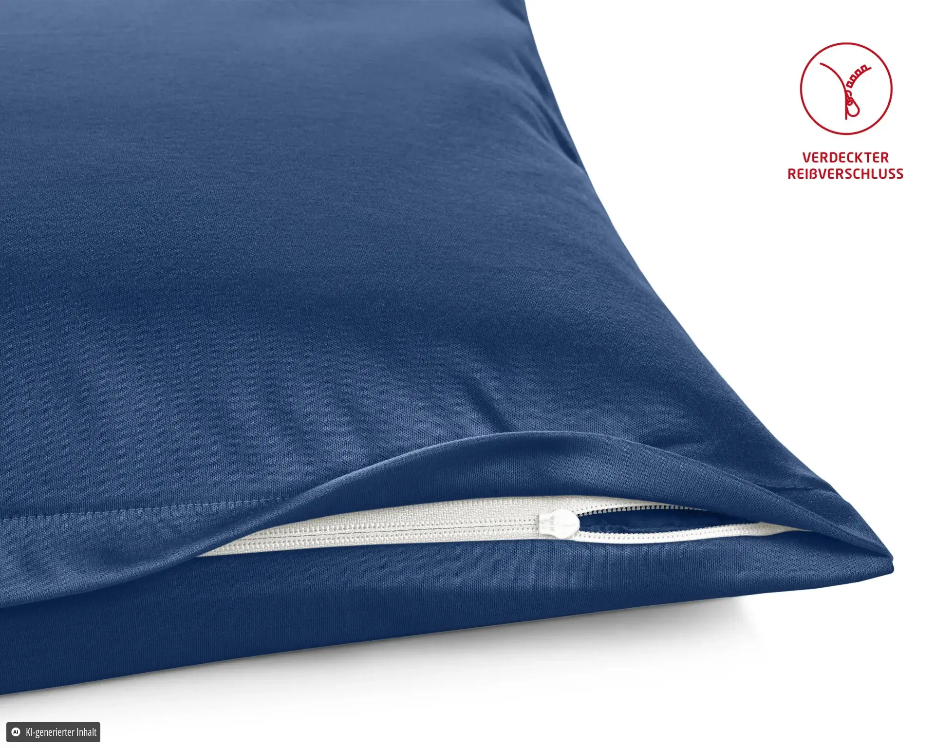 Colours Interlock Jersey 9200 Dunkelblau – Reissverschluss