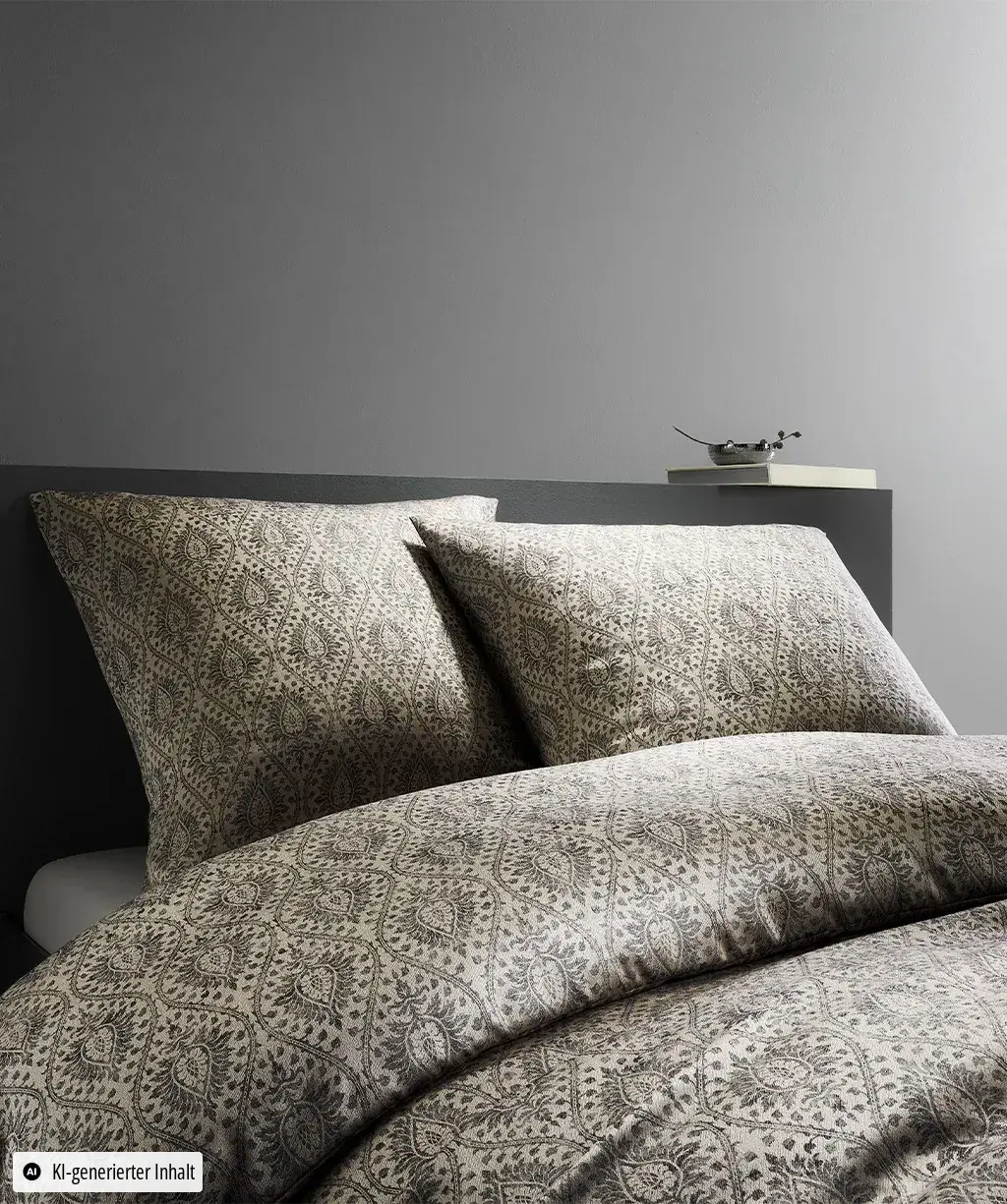 Black Premium TENCEL™ D Grau – Ambiente 1