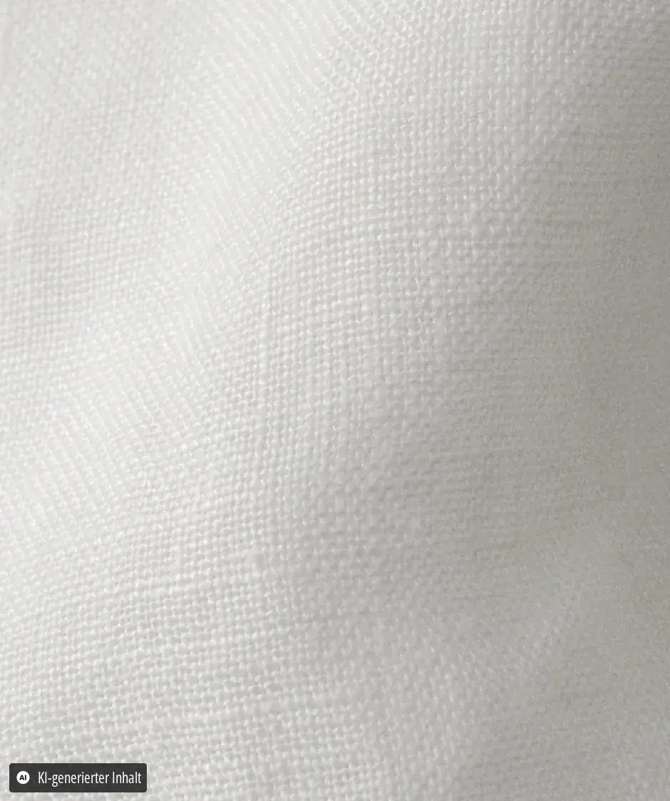 Black Premium Leinen Naturweiß – Detail