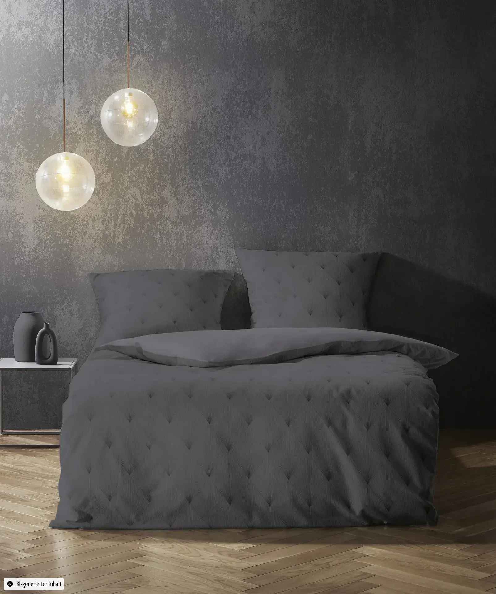 Black Premium Schweizer Satin Grau – Ambiente