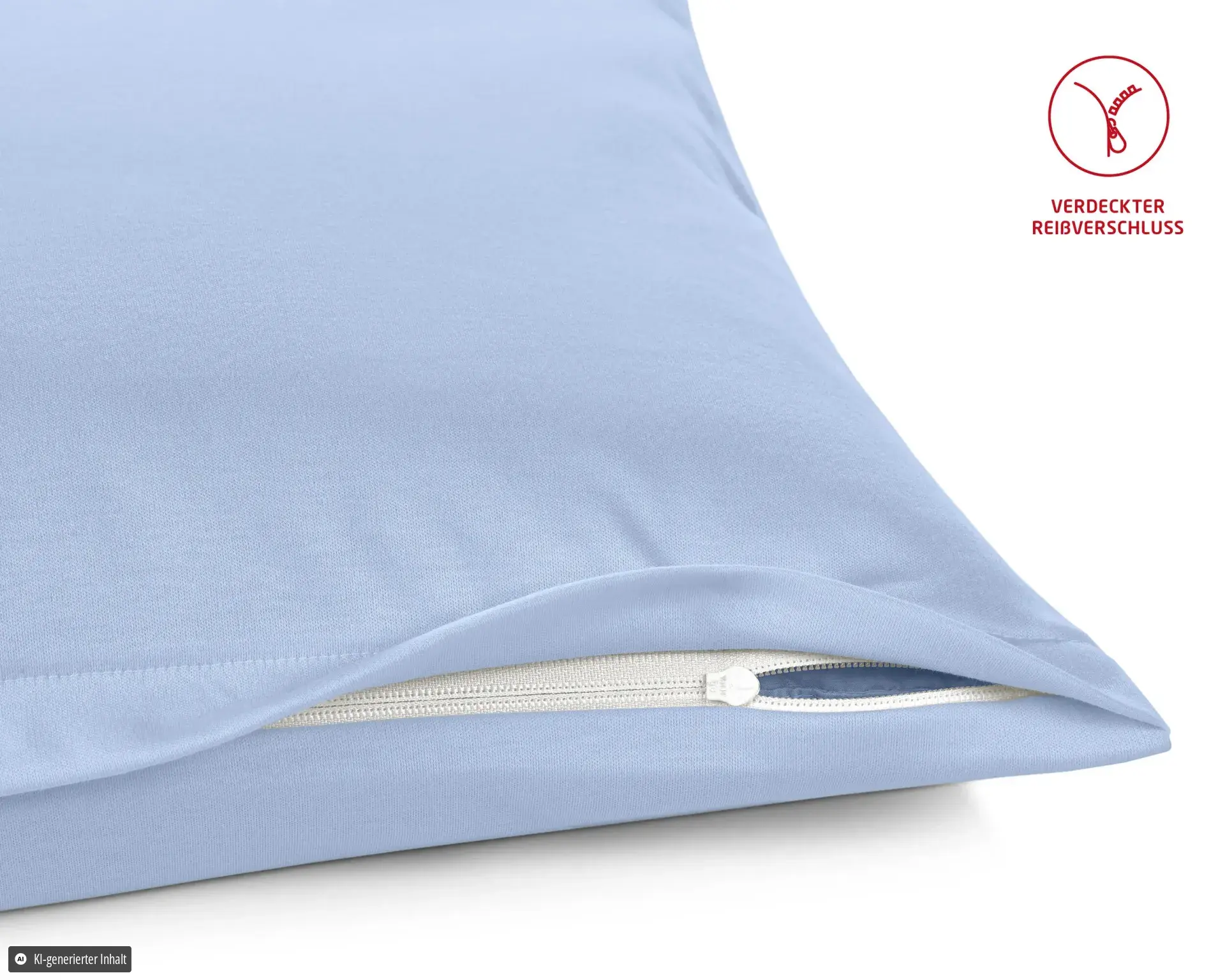 Colours Interlock Jersey 9200 Bleu – Reissverschluss