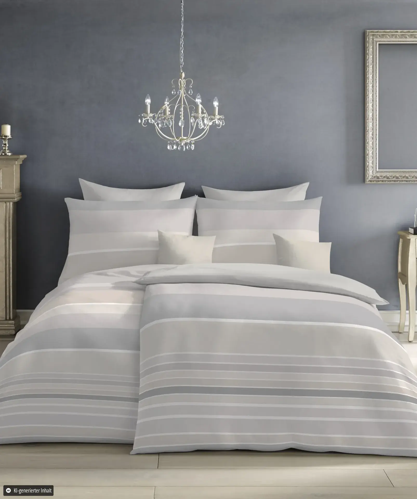 Black Premium Schweizer Satin Hellgrau-Creme – Ambiente 2